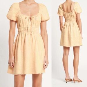 Faithfull the Brand Linen Calabria Dress Mini